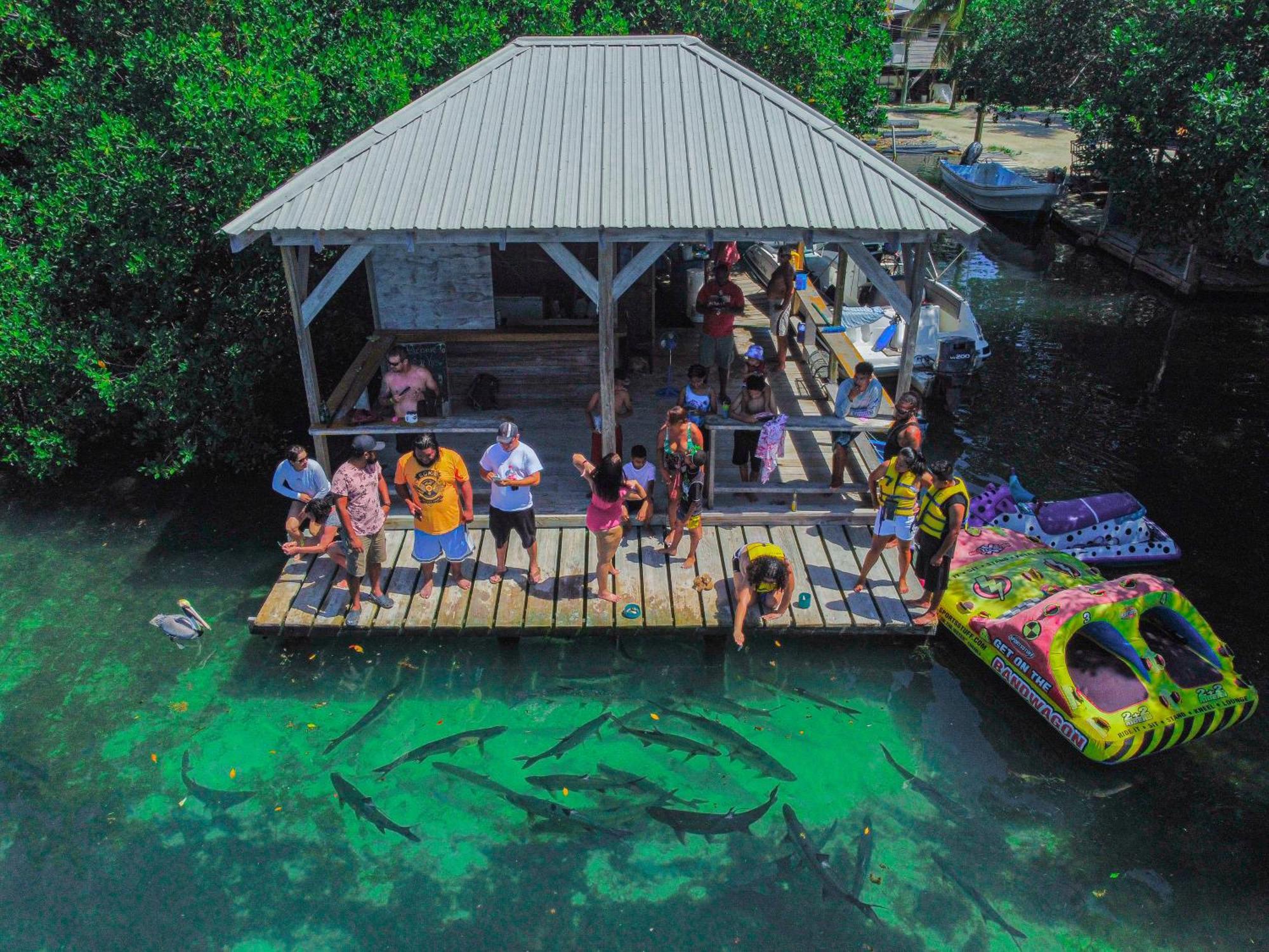 Hidden Treasure Vacation Home Blue Bay Cottage Caye Caulker Bagian luar foto